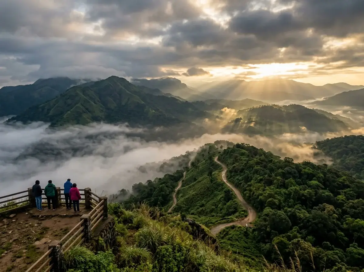 Mandalpatti Viewpoint near Whisper Valley in Coorg