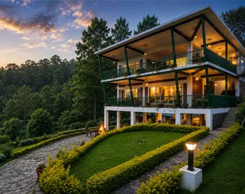 Senaro Luxury Farm in Anaikatti with private pool, plantation views and spacious family accommodation by Xplore Indo.