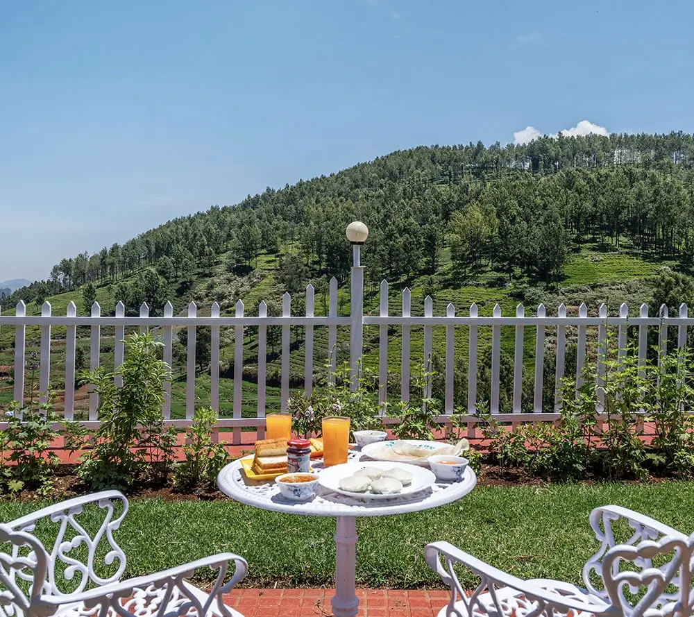 Mountain view from Rock Villa Ooty