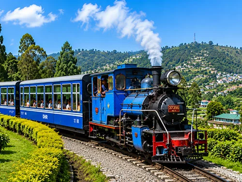 Nilgiri Mountain Railway toy train in Ooty